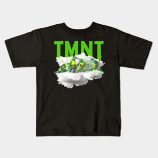 Ninja Turtles on Cloud. Kids T-Shirt